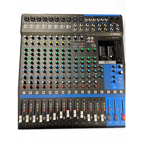 Used Yamaha MG16XU Unpowered Mixer