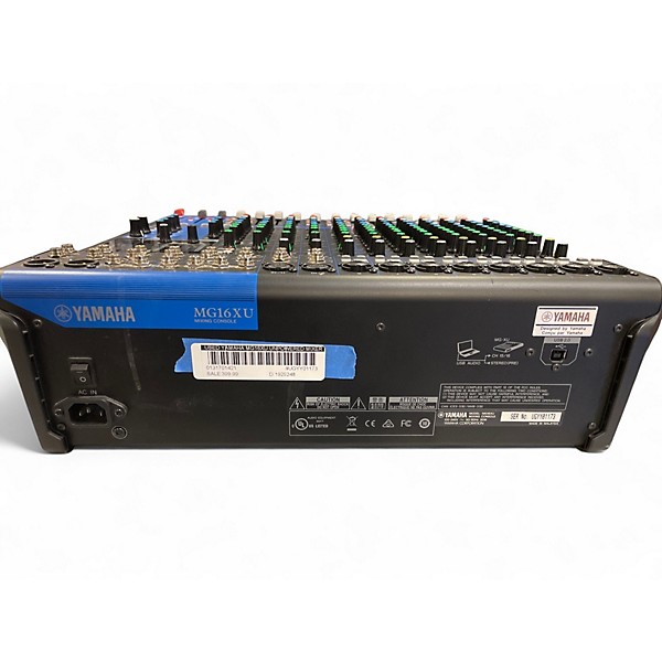 Used Yamaha MG16XU Unpowered Mixer