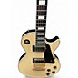 Used Epiphone Les Paul Custom Blackback Antique Ivory Solid Body Electric Guitar