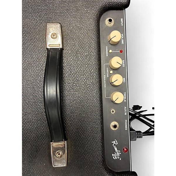 Used Fender Rumble 25 25W 1x8 Bass Combo Amp