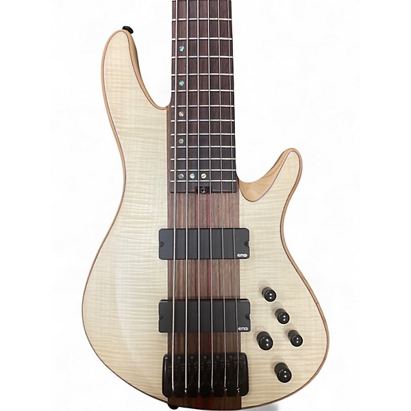 Used Schecter Guitar Research Charles Berthoud CB-6 Natural Satin Electric Bass Guitar
