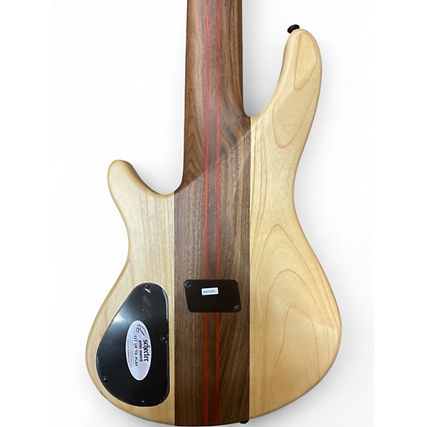 Used Schecter Guitar Research Charles Berthoud CB-6 Natural Satin Electric Bass Guitar