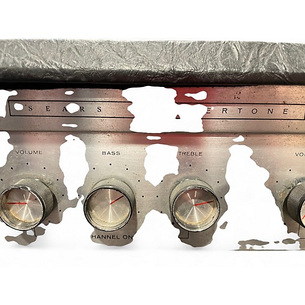 Vintage 1965 Silvertone TWIN-TWELVE Tube Guitar Amp Head