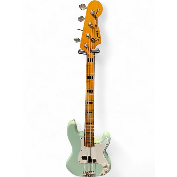 Used Squier CLASSIC VIBE 1960'S PRECISION BASS Surf Green Electric Bass Guitar