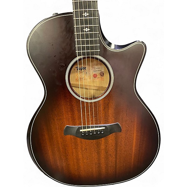 Used Taylor 324CE BUILDER'S EDITION KONA BURST Acoustic Electric Guitar