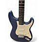 Used Baja S-Style Blue Sparkle Solid Body Electric Guitar
