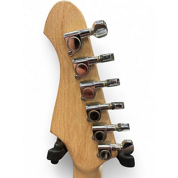 Used Baja S-Style Blue Sparkle Solid Body Electric Guitar