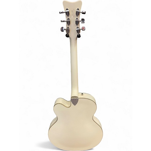 Used Gretsch Guitars G7593T-BD Billy Duffy Signature White Falcon White Hollow Body Electric Guitar