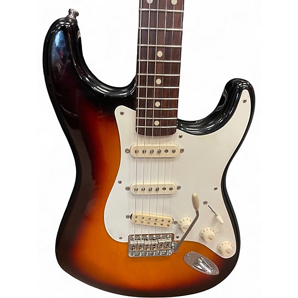 Used Fender Standard Stratocaster Sunburst Acoustic Electric Guitar