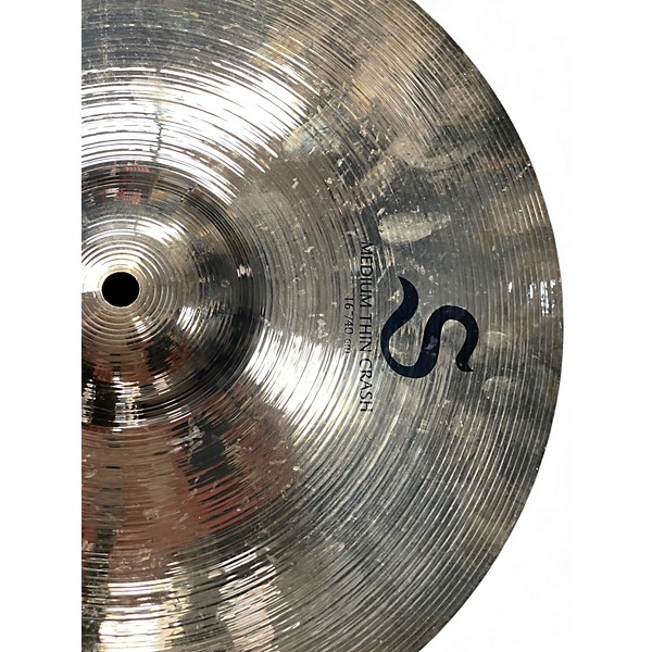 Used Zildjian 16in S Family Medium Thin Crash Cymbal