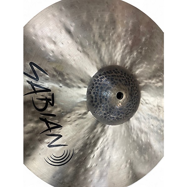 Used SABIAN 14in HHX complex medium hats Cymbal