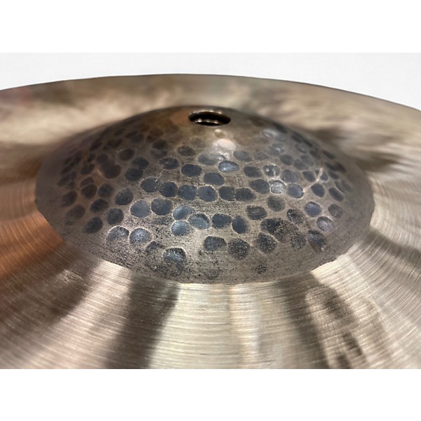 Used SABIAN 14in HHX complex medium hats Cymbal