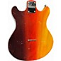 Used Guitar Build Workshop Custom Red to Yellow Gradient Solid Body Electric Guitar