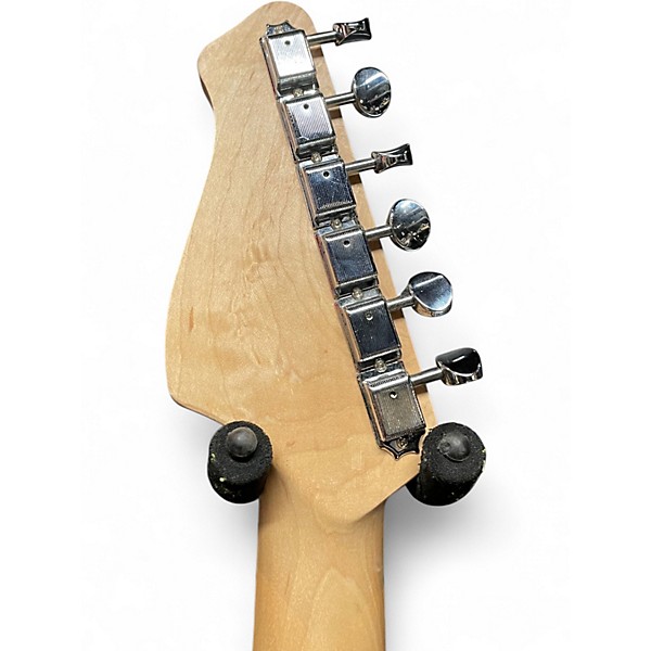 Used Guitar Build Workshop Custom Red to Yellow Gradient Solid Body Electric Guitar