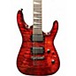 Used 2012 Jackson DKXT Dinky Transparent Red Solid Body Electric Guitar