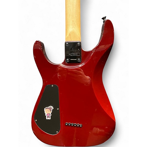 Used 2012 Jackson DKXT Dinky Transparent Red Solid Body Electric Guitar