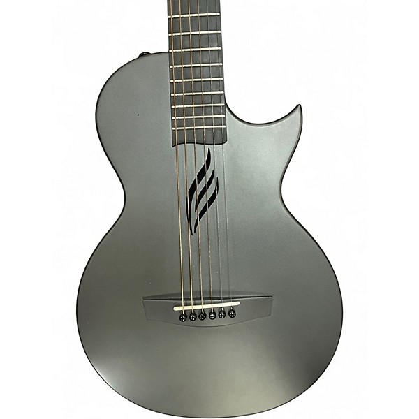 Used Enya Nova Go Short Scale Charcoal Acoustic Guitar
