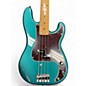 Used Fender Precision Bass Player II  Ocean Turquoise Electric Bass Guitar
