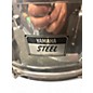 Used Yamaha 14X7 STEEL SD-246A Silver Drum