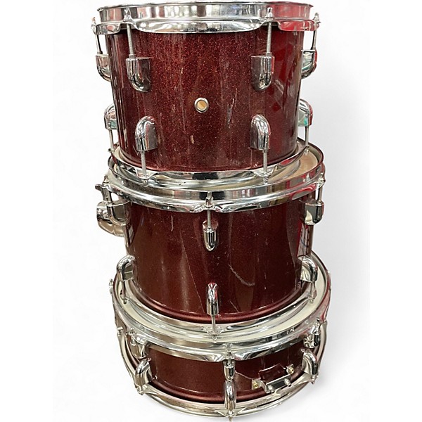 Used PDP by DW 5 Piece Center Stage Red Drum Kit