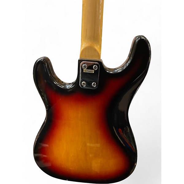 Used Global Strat 2 Tone Sunburst Solid Body Electric Guitar