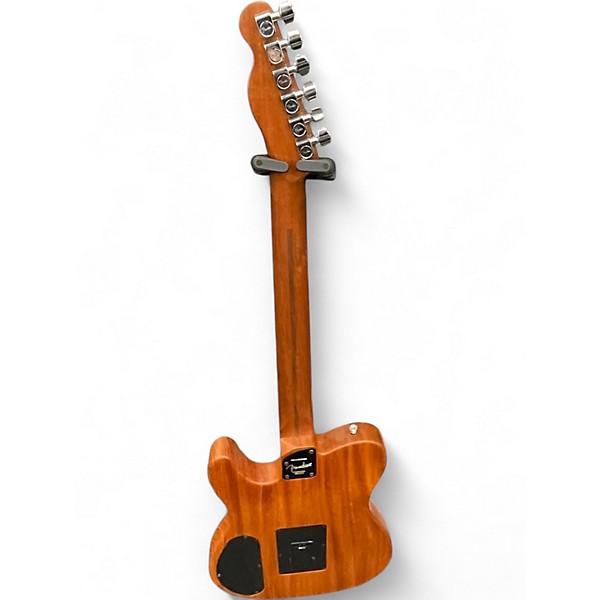 Used 2022 Fender Acoustasonic Standard Telecaster White Solid Body Electric Guitar