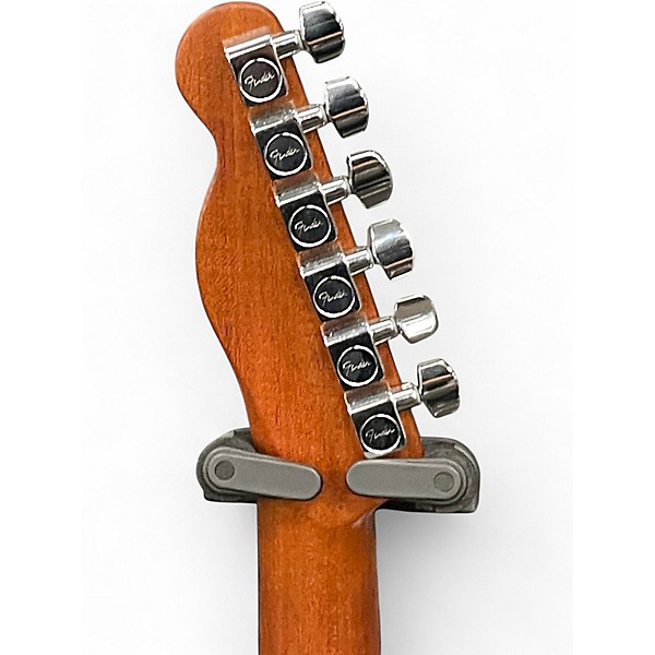 Used 2022 Fender Acoustasonic Standard Telecaster White Solid Body Electric Guitar