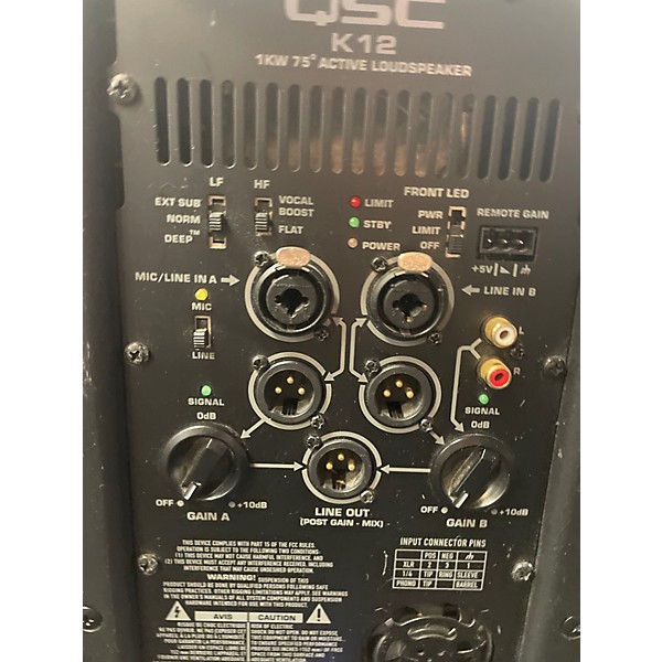 Used QSC K12 Powered Speaker