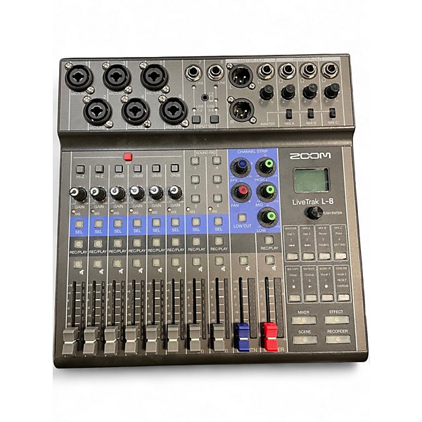 Used Zoom Livetrak L8 Sound Package
