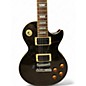 Used Epiphone Les Paul Classic QUILT Black Solid Body Electric Guitar