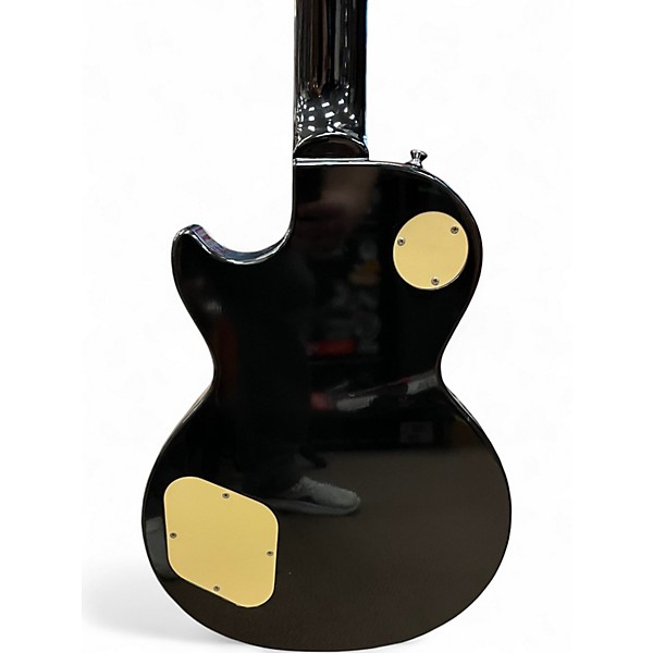 Used Epiphone Les Paul Classic QUILT Black Solid Body Electric Guitar