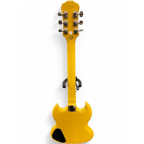 Used Epiphone SG Junior TV Yellow Solid Body Electric Guitar