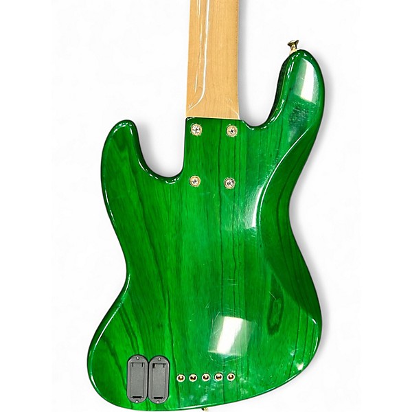 Used Bass Mods Fred Hammond FH-1960 Vintage Green Burst Electric Bass Guitar