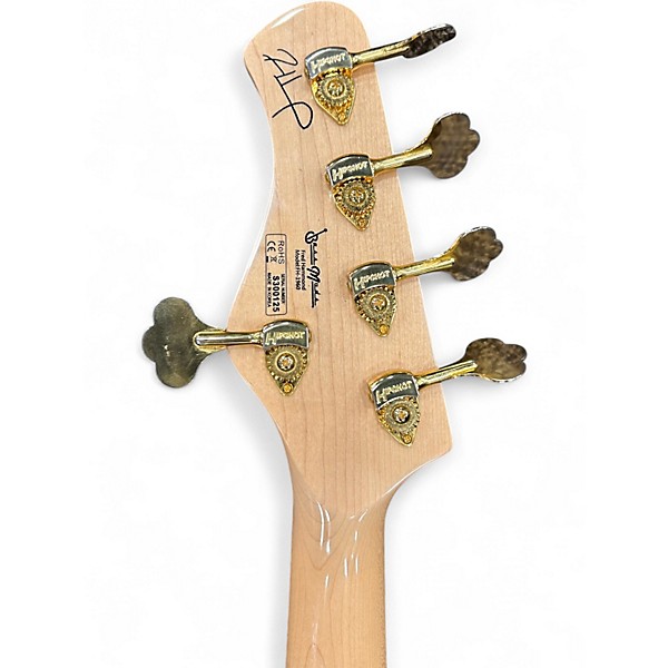 Used Bass Mods Fred Hammond FH-1960 Vintage Green Burst Electric Bass Guitar