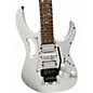 Used 2023 Ibanez JEMJR White Solid Body Electric Guitar thumbnail