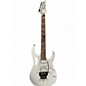 Used 2023 Ibanez JEMJR White Solid Body Electric Guitar