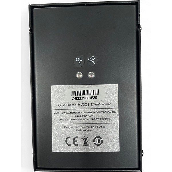 Used Maestro ORBIT PHASER Effect Pedal