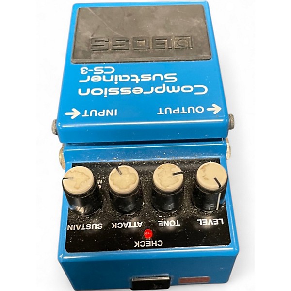 Used BOSS CS3 Compressor Sustainer Effect Pedal