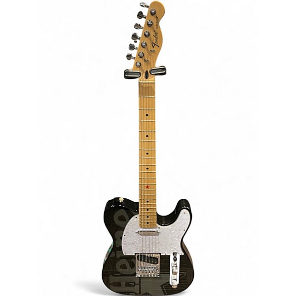 Used Fender HEINEKEN TELECASTER LIMITED EDITION Black Solid Body Electric Guitar