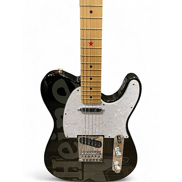 Used Fender HEINEKEN TELECASTER LIMITED EDITION Black Solid Body Electric Guitar