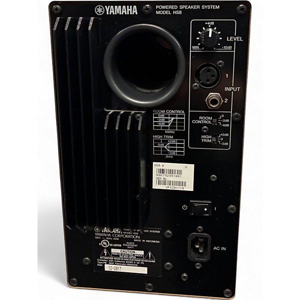 Used Yamaha HS8 Pair Powered Monitor
