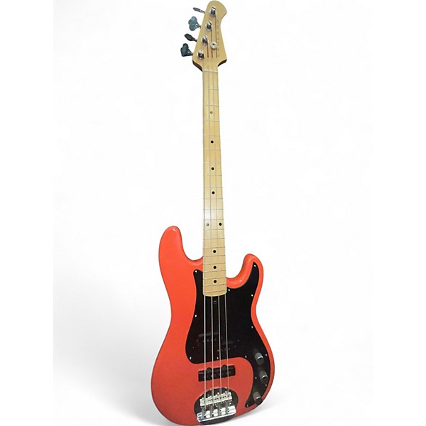 Used Lakland USA Series 44-64 Orange Electric Bass Guitar