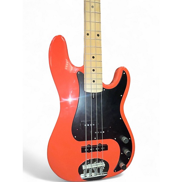 Used Lakland USA Series 44-64 Orange Electric Bass Guitar