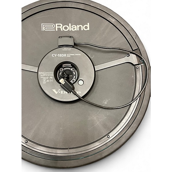 Used Roland CY-18DR Digital Ride Cymbal Trigger Pad