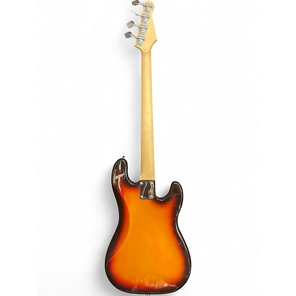 Used Sawtooth P-Bass 2 Tone Sunburst Electric Bass Guitar