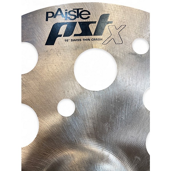 Used Paiste 16in PSTX Cymbal