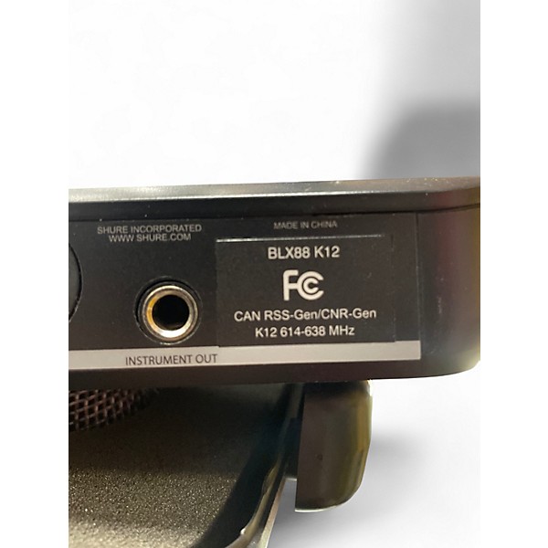 Used Shure BLX88 DUAL WIRELESS Handheld Wireless System