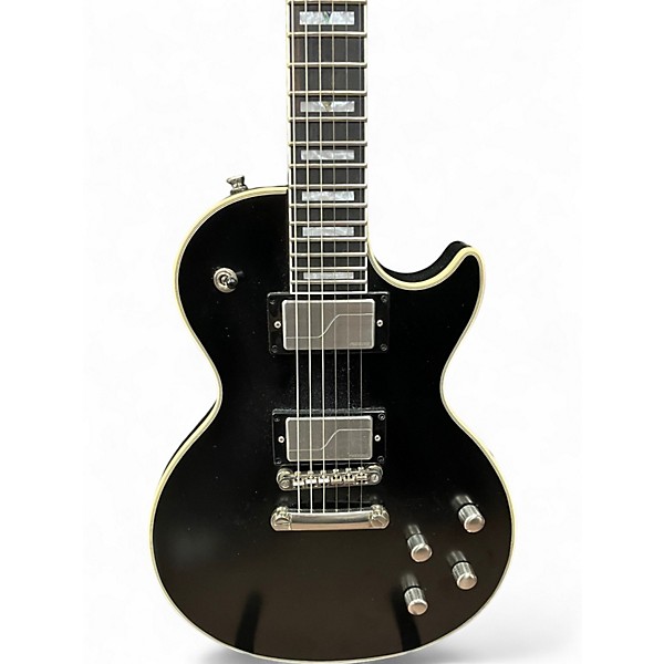 Used Epiphone Les Paul Custom Prophecy Aged Jet Black Solid Body Electric Guitar