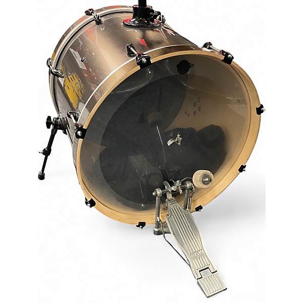 Used PDP by DW 4 Piece MAINSTAGE GOLD SPARKLE Drum Kit