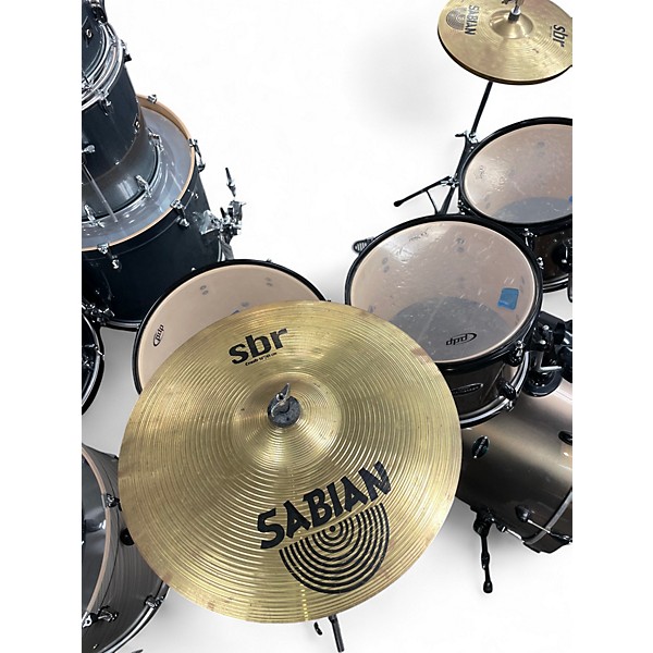 Used PDP by DW 4 Piece MAINSTAGE GOLD SPARKLE Drum Kit